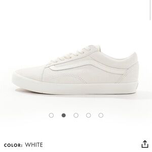 Old Skool White Vans Sneakers